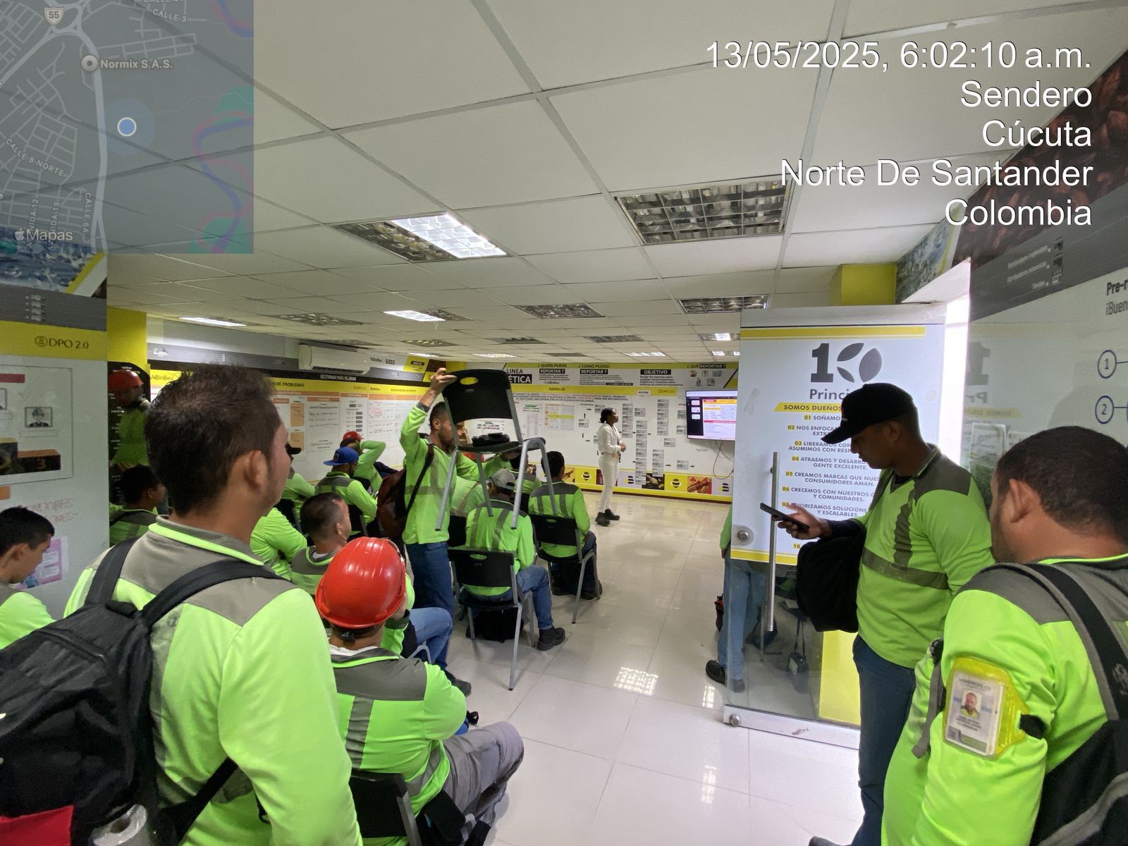 Evidencia de capacitación